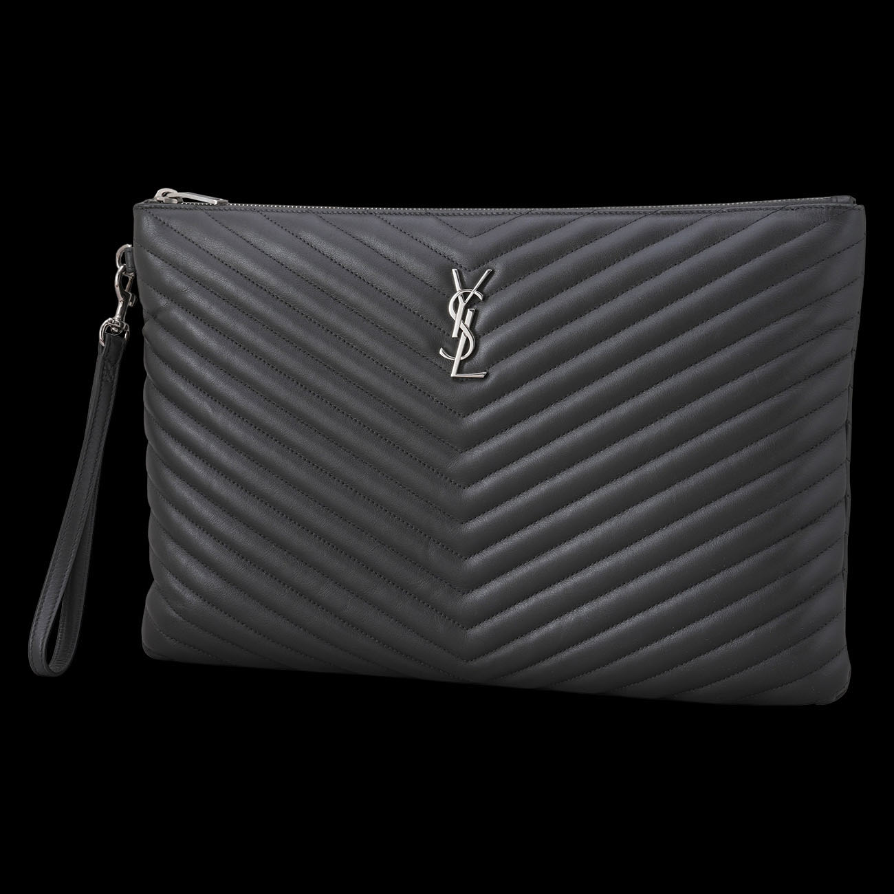 YVES SAINT LAURENT(USED)생로랑 모노그램 클러치